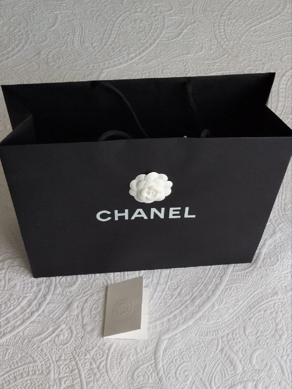 Chanel Authentic Box + Shopping Bag + Dust Bags